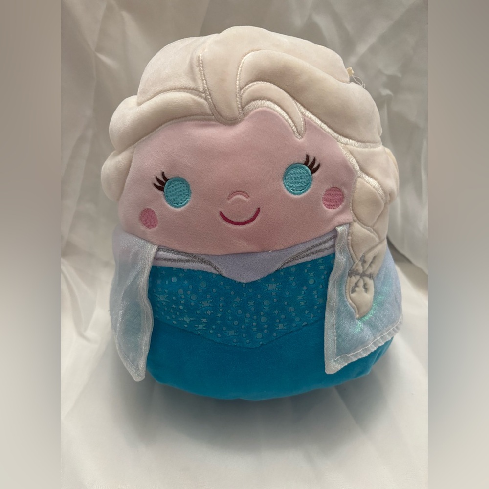 SQUISHMALLOWS 10" Disney Frozen Elsa Plush NWOT (New Without Tags)